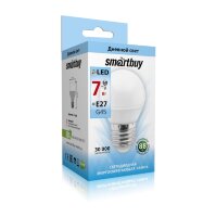 Светодиодная (LED) Лампа Smartbuy-G45-07W/4000/E27(SBL-G45-07-40K-E27)