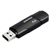 USB накопитель SmartBuy 4GB CLUE Black (SB4GBCLU-K)