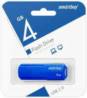 USB накопитель SmartBuy 4GB CLUE Blue (SB4GBCLU-BU)
