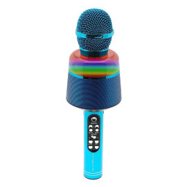 Орбита OT-ERM10 Синий RGB микрофон (Bluetooth, динамики, USB) - 