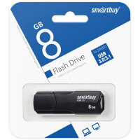 USB 3.0/3.1 накопитель SmartBuy 8GB CLUE Black (SB8GBCLU-K3)