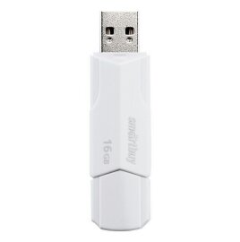 USB накопитель SmartBuy 16GB CLUE White (SB16GBCLU-W) - 
