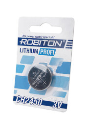 Элемент питания ROBITON PROFI R-CR2450-BL1 CR2450 BL1 - 