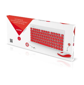 Комплект клавиатура+мышь Smartbuy 220349AG красно-белый (SBC-220349AG-RW) /20 - 