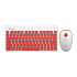 Комплект клавиатура+мышь Smartbuy 220349AG красно-белый (SBC-220349AG-RW) /20 - 