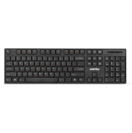 Клавиатура беспроводная мультимедийная Smartbuy ONE 238 черная (SBK-238AG-K)/20 - 