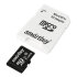 micro SDXC карта памяти Smartbuy 128GB U3 V30 A1 Advanced R/W up to 90/55 с адапт (SB128GBSDU1A-AD) - 