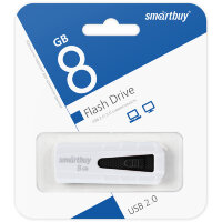 USB накопитель Smartbuy 8GB IRON White (SB8GBIR-W)