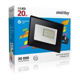 Светодиодный (LED) прожектор FL SMD LIGHT Smartbuy-20W/6500K/IP65 (SBL-FLLight-20-65K) - 