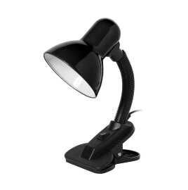Настольный светильник Smartbuy Е27 с прищепкой Black (SBL-DeskL01-Black) - 