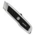 Строительный нож, трапециевидное лезвие, прорезиненный стальной корпус, Smartbuy Tools/144 SBT-KNT - 