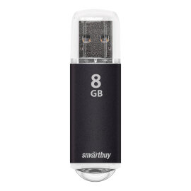USB 2.0 накопитель Smartbuy 8GB V-Cut Black (SB8GBVC-K) - 