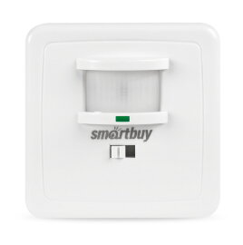 Инфракрасный датчик движения Smartbuy, встраиваемый, 500Вт, до 9м IP20 (sbl-ms-003)/100 - 