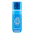 USB 2.0 накопитель Smartbuy 4GB Glossy series Blue (SB4GBGS-B) - 