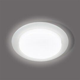 Светильник встраиваемый под лампу GX53 белый тонкий (SBL-09WH-GX53)/40 - 
