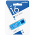 USB накопитель Smartbuy 16GB Glossy series Blue (SB16GBGS-B) - 