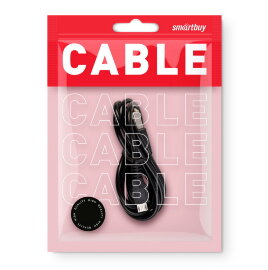 Дата-кабель Smartbuy USB - micro USB, цветные, длина <1 м, черный (iK-12c black) - 